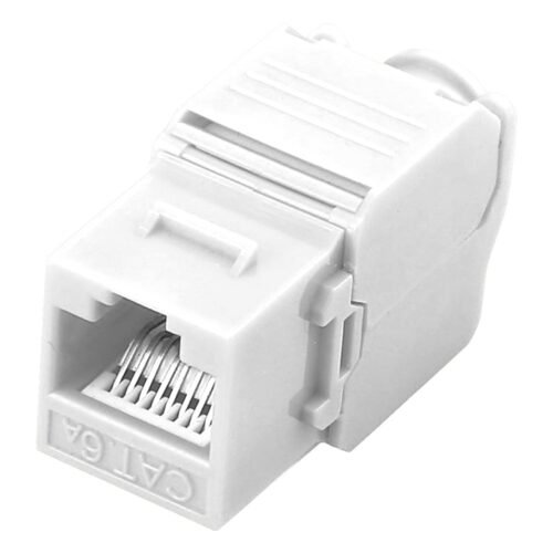 UTP-Kabelanschluss - Ausgangsstecker RJ45 - Kompatible UTP-Kategorie 6A - Einfache Installation ohne Werkzeuge - Geringe Verlust