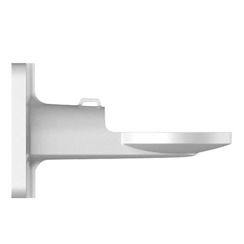 Wandhalterung - Für Dome-Positionierungskameras - Aluminium - Weiße Farbe - Maximale Belastung 3.6 Kg - Kabelstift