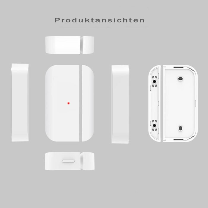 Sentra | Funk-Fentster-Türkontakt für die Sentra QT1 & QT2 (Schwarz) - Image 3