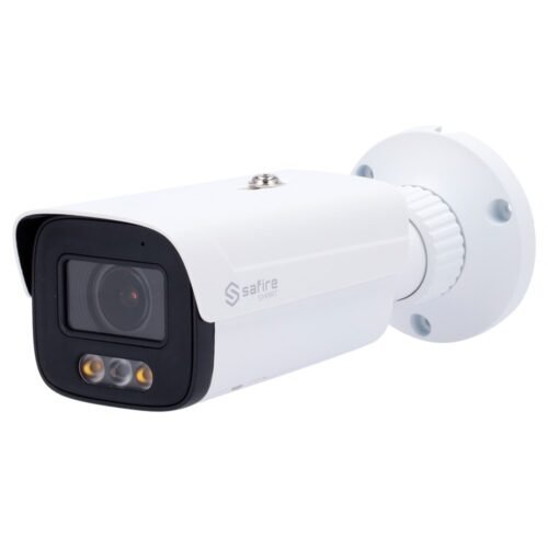 Safire Smart - IP-Bullet-Kamera Reihe E1 KI Night Color - Auflösung 4 Megapixel (2566x1440) - Motorisiertes Objektiv 2.8~12mm |