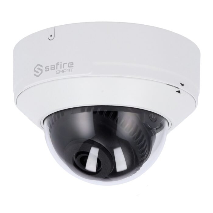 Safire Smart - IP-Dome-Kamera Reihe I1 KI Erweitert - Auflösung 4 Megapixel (2592x1520) - Objektiv 2.8 mm | Audio &amp Alarme |
