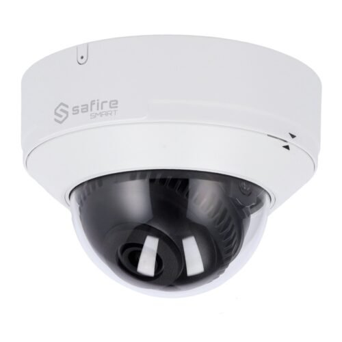 Safire Smart - IP-Dome-Kamera Reihe I2 KI Erweitert - Auflösung 8 Megapixel (3840x2160) - Objektiv 2.8 mm | Audio | IR 30m | MIC
