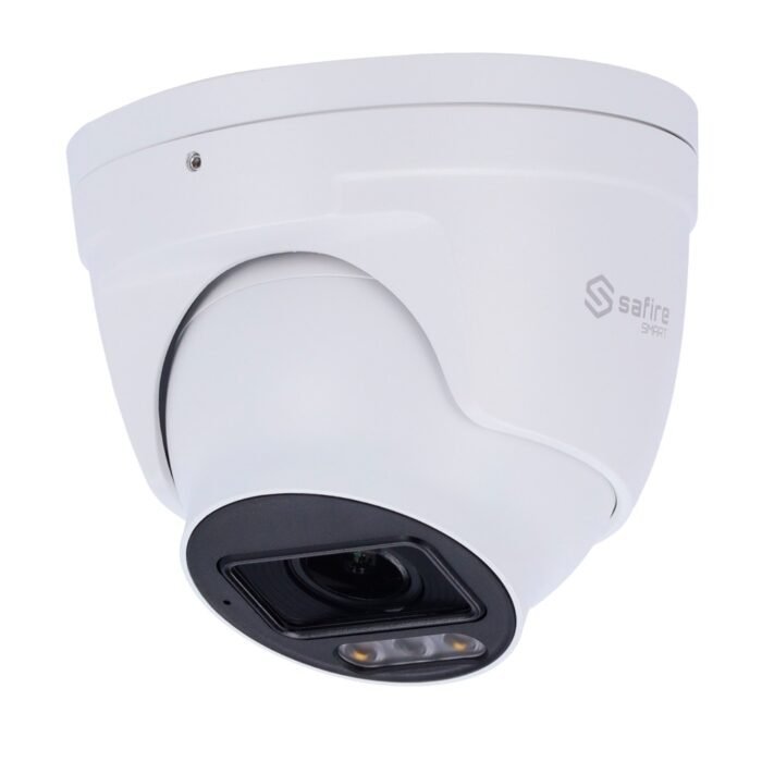 Safire Smart - IP Turret-Kamera Reihe I1 KI Night Color - Auflösung 4 Megapixel (2566x1440) - 1/1.79" Progressive Scan CMOS - Ni