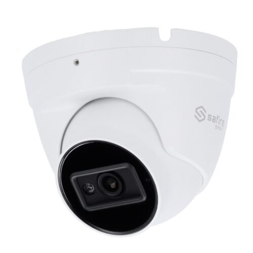 Safire Smart - IP-Dome-Kamera Reihe I2 KI Erweitert - Auflösung 8 Megapixel (3840x2160) - Objektiv 2.8 mm | Audio | IR 30m | MIC
