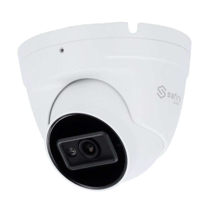 Safire Smart - IP-Dome-Kamera Reihe I2 KI Erweitert - Auflösung 8 Megapixel (3840x2160) - Objektiv 2.8 mm | Audio | IR 30m | MIC