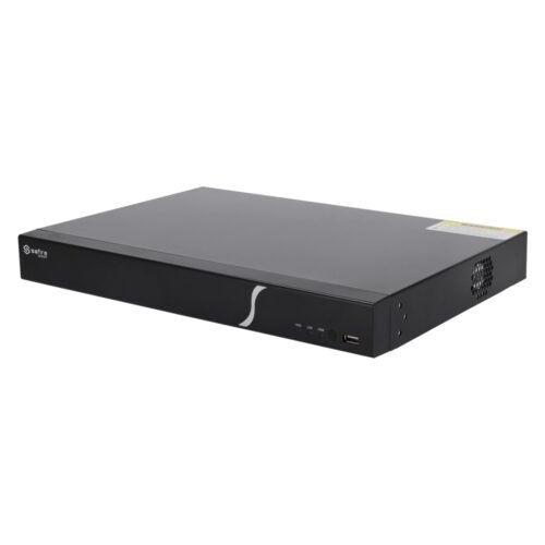 Safire Smart - NVR-Recorder für IP-Kameras - 16CH PoE-Anschlüsse / Komprimierung H.265S / 2HDD - Auflösung bis zu 8Mpx / Bandbre