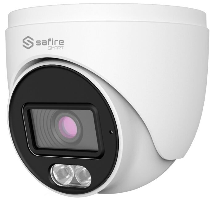 Safire Smart - Turret-Kamera 4 in 1 Reihe B1 - 2 Mpx (1920x1080) , 1/2.8" CMOS - Objektiv 2.8mm | Weiße LED-Beleuchtung 20 m - D