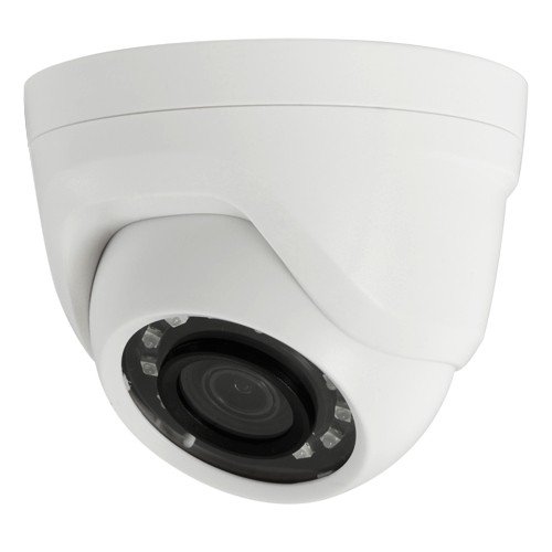 Dome-Kamera Range 1080p ECO - 4 in 1 (HDTVI / HDCVI / AHD / CVBS) - 1/2.7" Brigates© BG0806 - Objektiv 3.6 mm - 12 LEDs SMD IR R