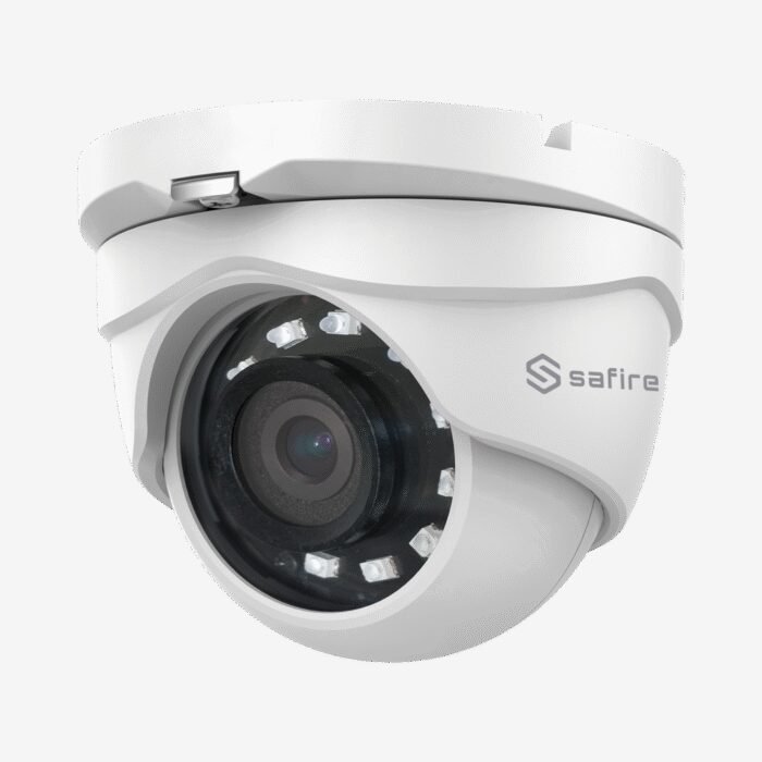Turret Safire Kamera ECO Serie - Ausgabe 4 in 1 - 2 Mpx high performance CMOS - Objektiv 2.8 mm - IR-Reichweite 25 m - Wasserdic
