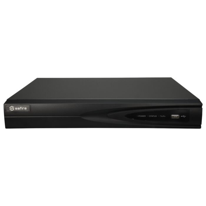 Videorecorder 5n1 Safire - 4CH HDTVI/HDCVI/AHD/CVBS/ 4+1 IP - 4Mpx Lite (15FPS) - HDMI Full HD- und VGA-Ausgang - Audio über Koa