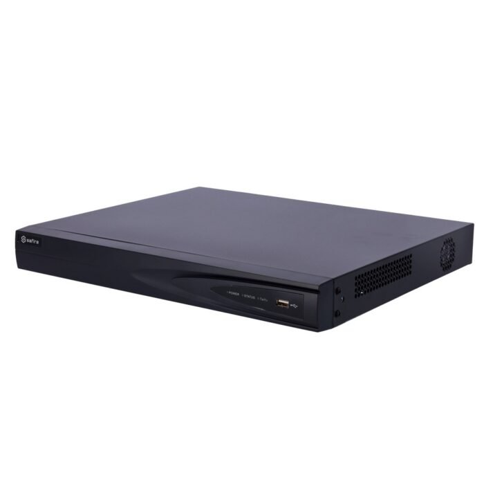 Videorecorder 5n1 Safire - Audio über Koaxialkabel - 16CH HDTVI/HDCVI/AHD/CVBS/ 16+8 IP - 8 Mpx (8FPS) / 5 Mpx (12FPS) - Ausgang