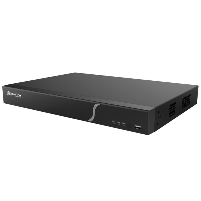 Safire Smart - XVR-Analoger Rekorder Reihe 8 - 8CH HDTVI/HDCVI/AHD/CVBS/ 8+8 IP - HDMI-Ausgang 4K und VGA / 2 HDD - Maximale auf