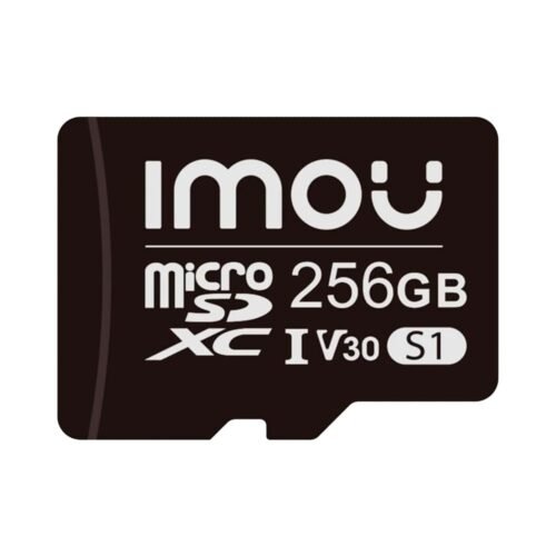 Imou Micro SD Speicherkarte Klasse 10 256GB - Kompatibel für Überwachungskameras - Klasse 10 / V30 - Verwendung in Innenräumen -