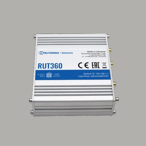 Teltonika Router 4G Industriell - 2 Ethernet-Anschlüsse RJ45 Fast Ethernet - 4G (LTE) Kategorie 6 bis zu 300Mbps - 2x Eingänge +