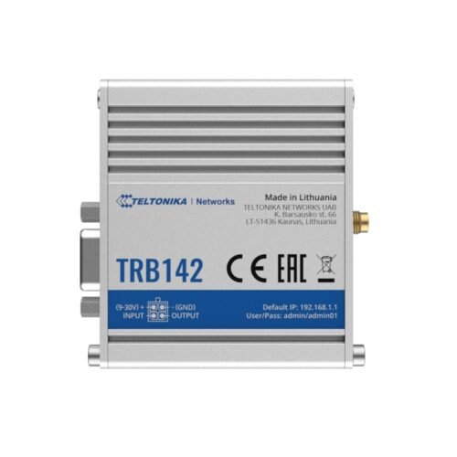 Teltonika Gateway 4G Industriell - 4G Kategorie 1 / 3G / 2G - Port RS232 - Kompaktes Design - Micro-USB-Anschluss