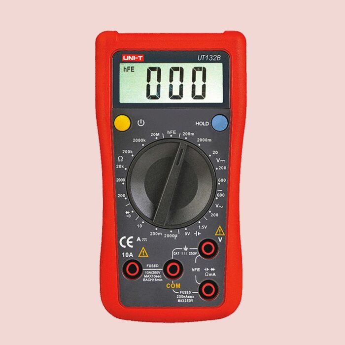 Hand-Digital-Multimeter - DC und AC Spannungsmessung bis zu 600V  - DC-Strommessung bis zu 10A - Widerstandsmessung | Dioden- un