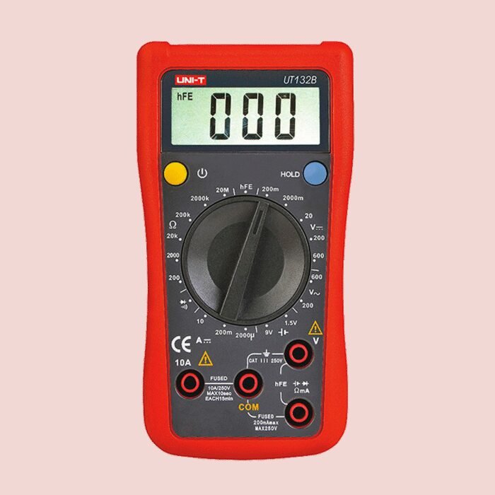 Hand-Digital-Multimeter - DC und AC Spannungsmessung bis zu 600V  - DC-Strommessung bis zu 10A - Widerstandsmessung | Dioden- un
