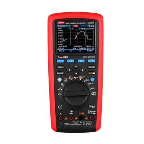 Multimeter zur Datenprotokollierung True RMS - PC-Anschluss für Datenübertragung - AC/DC-Messung: bis zu 1000V und 10A - Messung