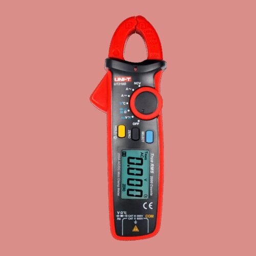 Mini-Zangenstrommesser - DC- und AC-Messung bis zu 600V und 200A - Misst Widerstand