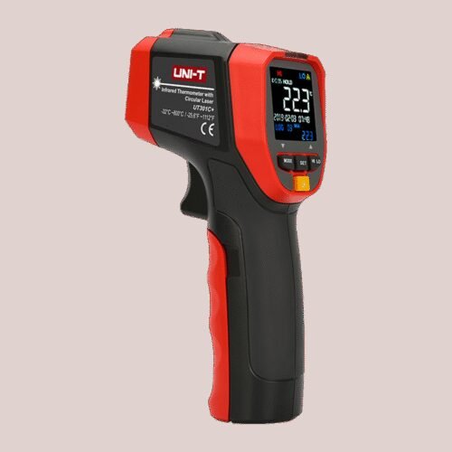Präzisions-Infrarot-Thermometer - Messbereich -32ºC ~ 600ºC - Genauigkeit ±1.5ºC oder ±1.5% - Berührungslose und sofortige Messu