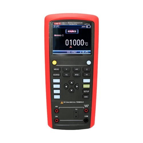 Prozess-Temperatur-Kalibrator - LCD-Anzeige bis zu 2000 Konten - Führt Messungen von Thermoelementen und RTDs durch - Durchführu