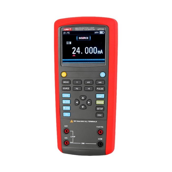 Schleifen-/Feedback-Prozesskalibrator - LCD-Anzeige bis zu 20000 Konten - Misst und erzeugt Rückkopplungsspannungen - Misst und