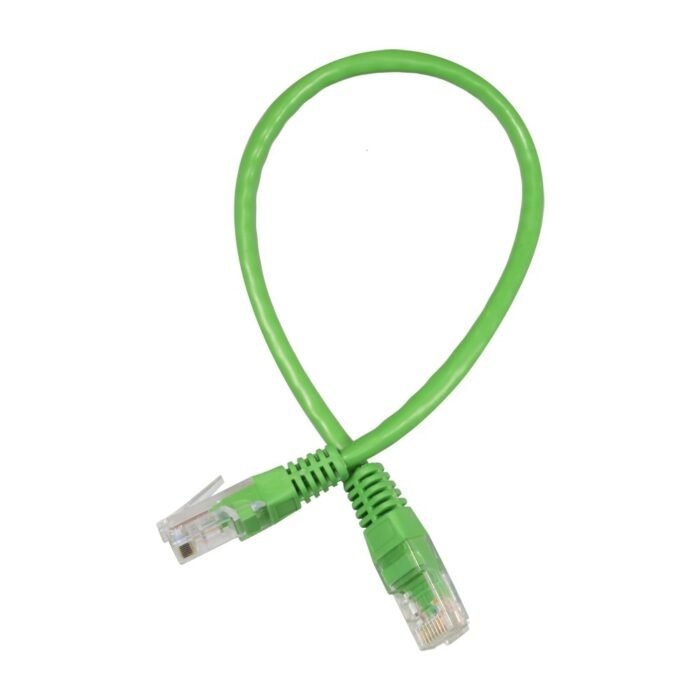 UTP Safire Kabel - Ethernet - Verbinder RJ45 - Kategorie 5E - 0.3 m - Grüne Farbe