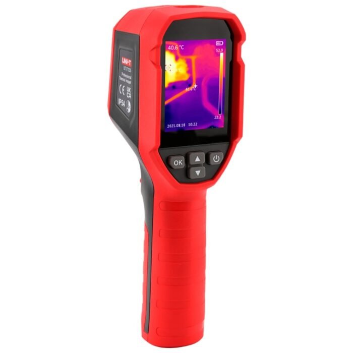 Cámara termográfica portátil 120x90 - Medición de temperatura a tiempo real - Rango de medida -20ºC ~ 400ºC (±2ºC o ±2%) - Panta