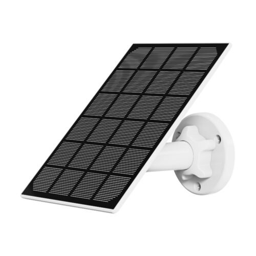 VicoHome - Solargenerator von 3W - Für batteriebetriebene IP-Kameras - Hocheffiziente monokristallin - USB-C-Ausgang DC5V Standa