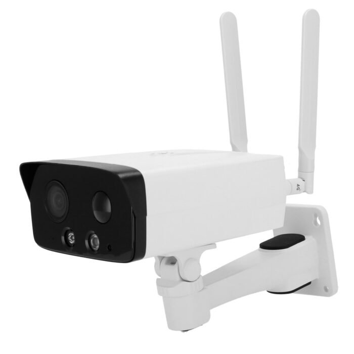 Bullet-Kamera 4G - 4MP progressiver CMOS - Objektiv 2.8 mm / - Integrierter PIR-Sensor zur Erkennung des menschlichen Körpers -