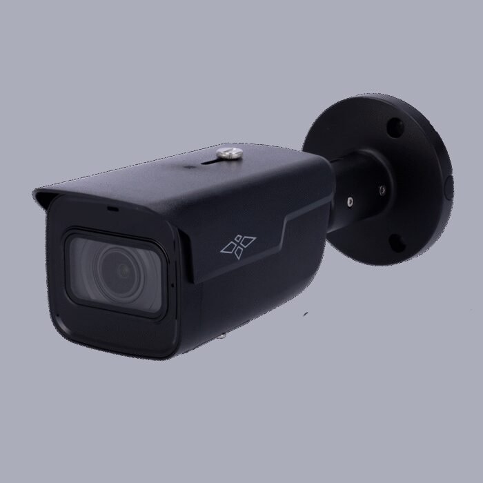 X-Security Bullet IP-Kamera Schwarz - 4 Megapixel (2560 × 1440) - Objektiv 2.7–13.5 mm / LEDs Reichweite 60 m - WDR 120 dB | Int