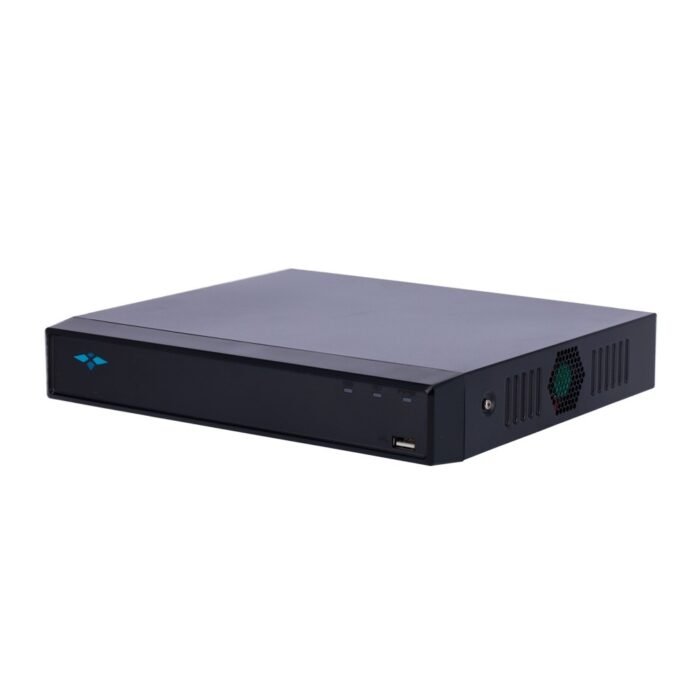 X-Security WizSense KI IP-Recorder - 4 CH IP-Video | 4 CH PoE - Maximale Aufzeichnungsauflösung 12 Mpx - Bandbreite 80 Mbps - HD