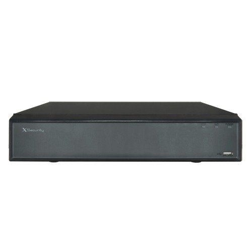 X-Security KI IP-Rekorder - 8 CH IP-Video - Maximale Aufzeichnungsauflösung 12 Mpx - Bandbreite 80 Mbps - HDMI Full HD- und VGA-