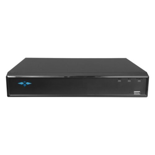 X-Security NVR-Recorder für IP-Kameras - 16 CH IP-Video und 16 PoE-Ports - Maximale Aufzeichnungsauflösung 12 Mpx - 1 CH-Gesicht