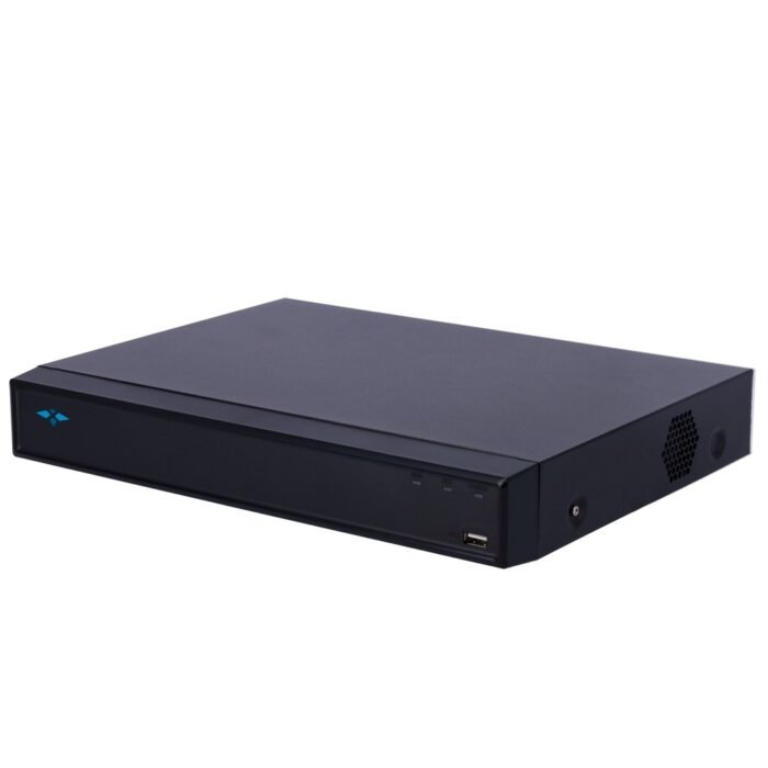 Videorekorder 5n1 X-Security - 8 CH HDTVI/HDCVI/AHD/CVBS (5Mpx) + 4 IP (6Mpx) - Audio über Koaxial : Alarm - Aufzeichnungsauflös