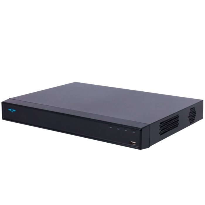 Videorekorder 5n1 X-Security - 16 CH HDTVI/HDCVI/AHD/CVBS (4K) + 16 IP (8Mpx) - Audio über Koaxial - Auflösung 4K (7FPS) - 2 CH