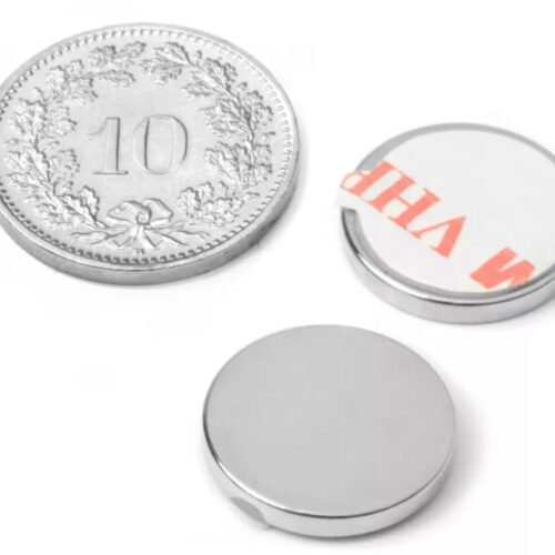 Mini-Scheibenmagnet für Fenster-/Türkontakte, 15mm X 2mm