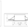 Synergy 21 LED Retrofit GU10 / GX5, 3 Deckeneinbausatz IP65 - Image 2