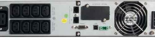 Effekta MTD RT Lineinter. USV,3000VA, 25min bei cos phi 0,7 , MTD3000RTXL, USB+RS232, Schwarz, Tower/19",