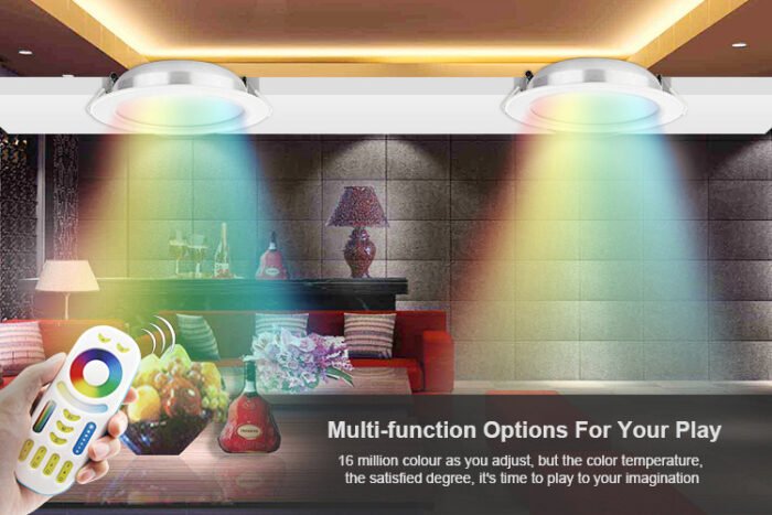 Synergy 21 LED Panel Rund 12W RGB-WW mit Funk und WLAN *Milight/Miboxer* - Image 2