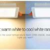Synergy 21 LED Panel square 9W RGB-WW mit Funk und WLAN *Milight/Miboxer* - Image 6