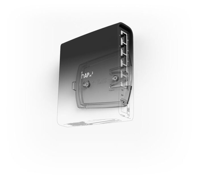 MikroTik home AC Access Point RBD52G-5HacD2HnD-TC, hAP ac², 2.4/5 GHz, 5x Gigabit, Tower Case - Image 4