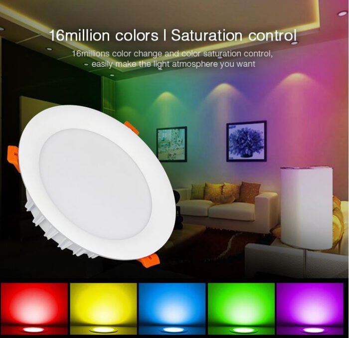 Synergy 21 LED Panel Rund 18W RGB-WW mit Funk und WLAN *Milight/Miboxer* - Image 4