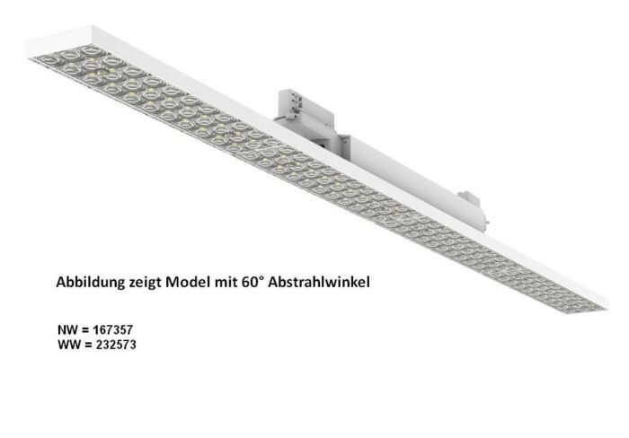 Synergy 21 LED Track-Serie für Stromschiene VLE-Serie 48W, 60°, nw, CRI90 W