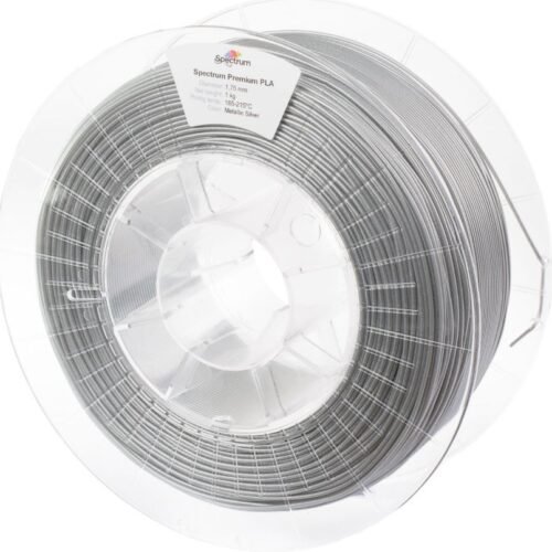 Spectrum 3D Filament / PLA Glitter / 1,75mm / Silver Metallic / Silber Glitzer / 0,5kg