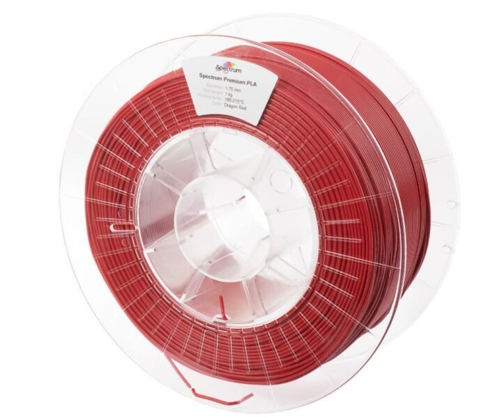 Spectrum 3D Filament / PLA Premium / 1,75mm / Dragon Red / Rot / 1kg - Image 2