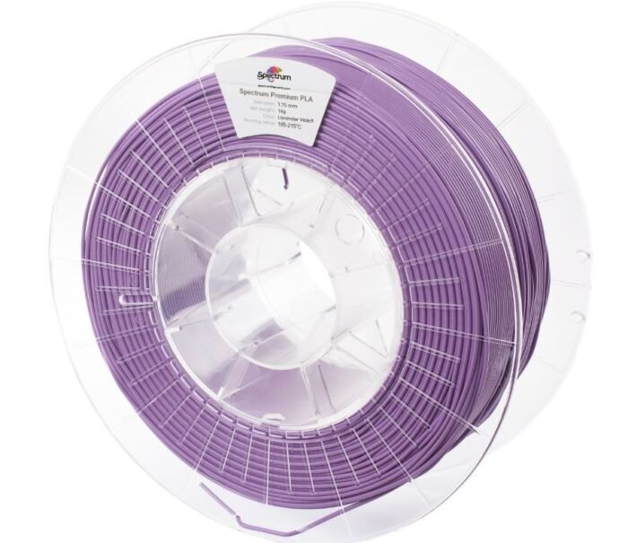 Spectrum 3D Filament / PLA Premium / 1,75mm / Lavender Violett / Violett / 1kg - Image 2
