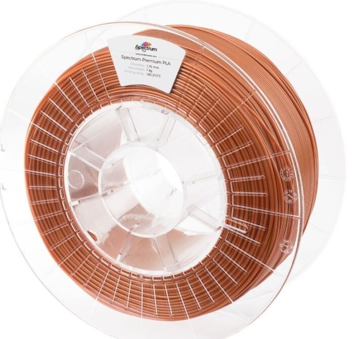 Spectrum 3D Filament / PLA Premium / 1,75mm / Rust Copper / Rose Kupfer / 1kg - Image 2
