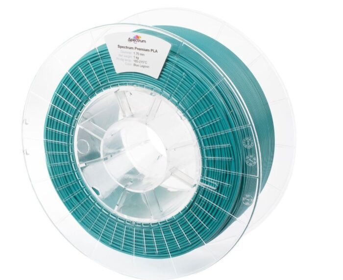 Spectrum 3D Filament / PLA Premium / 1,75mm / Blue Lagoon / Blau / 1kg - Image 2