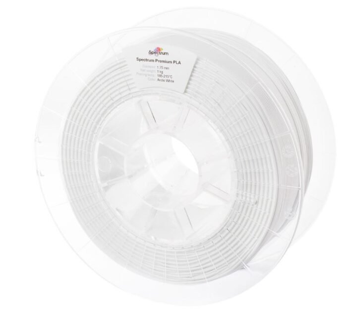Spectrum 3D Filament / PLA Premium / 1,75mm / Arctic White / Weiß / 1kg - Image 2